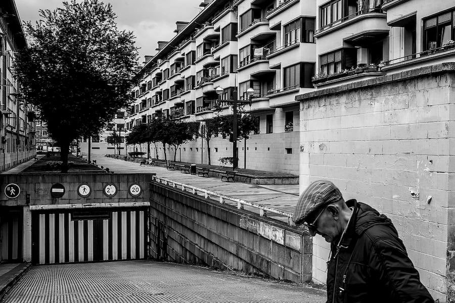 Parking subterráneo ubicado en la calle Burgos.