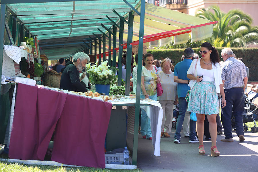 Feria agrícola en Berango