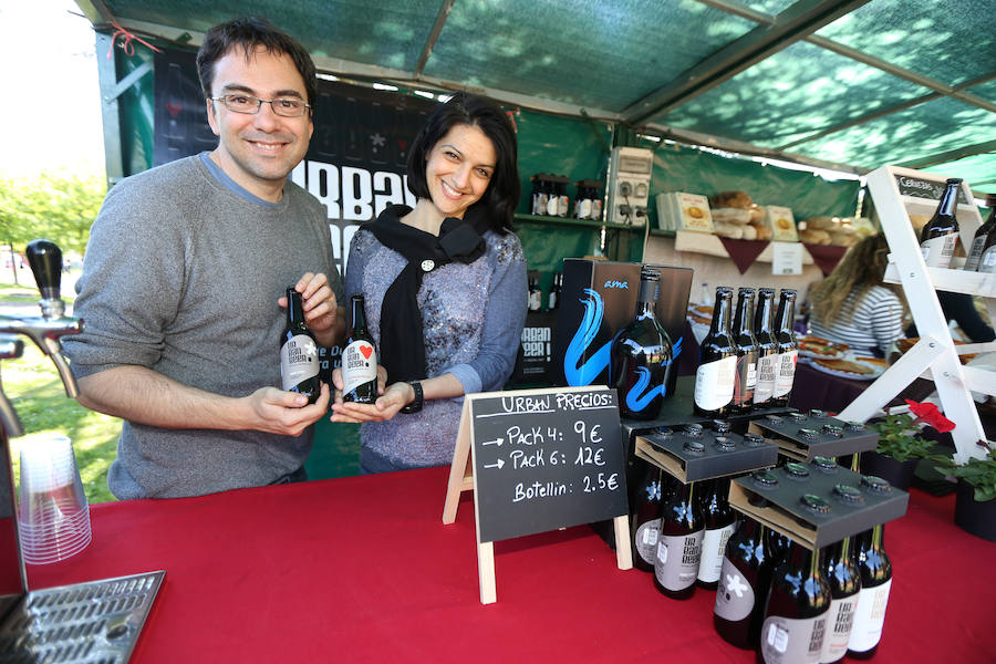 Feria agrícola en Berango