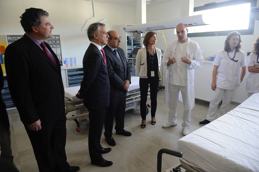 Urkullu inaugura las Urgencias del hospital de Urduliz