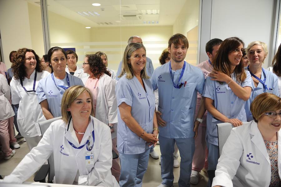 Urkullu inaugura las Urgencias del hospital de Urduliz