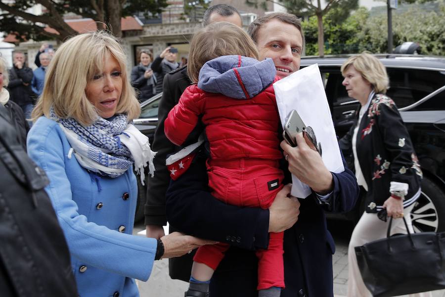 Así es Brigitte Trogneux, la mujer del presidente francés Macron