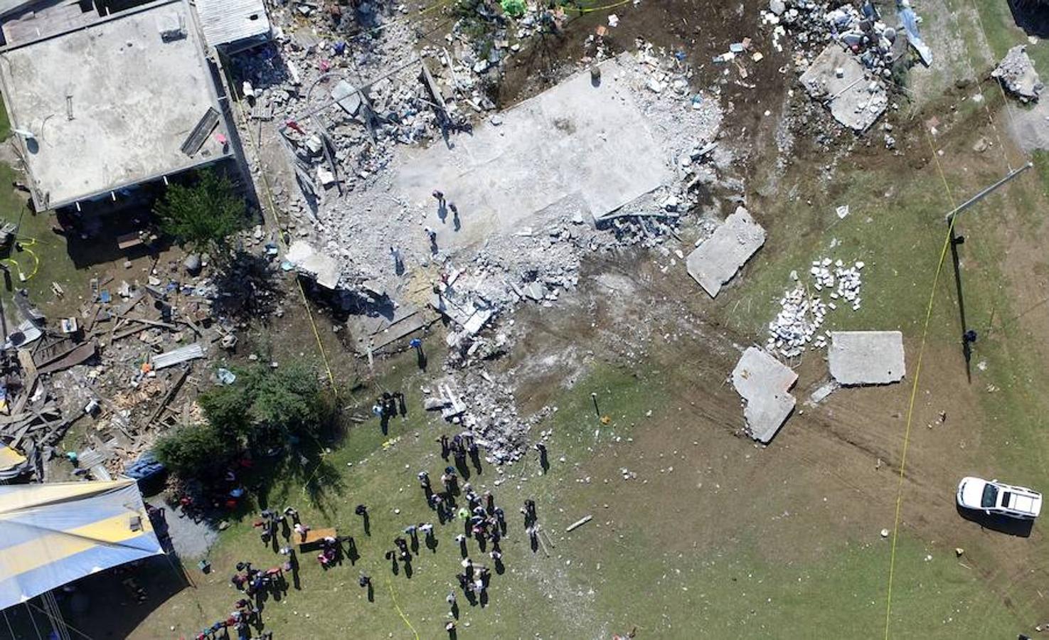 Una explosión pirotécnica deja 14 muertos en México, entre ellos 11 menores