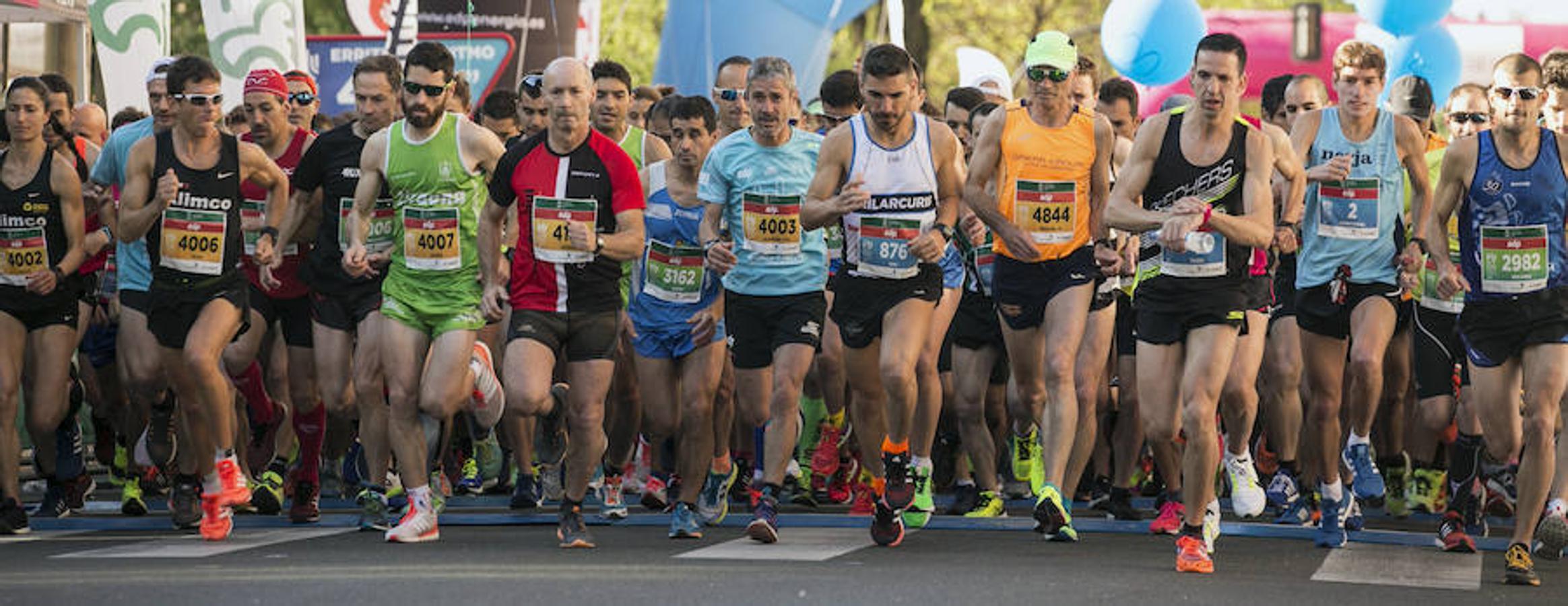 El maratón Martín Fiz revoluciona Vitoria