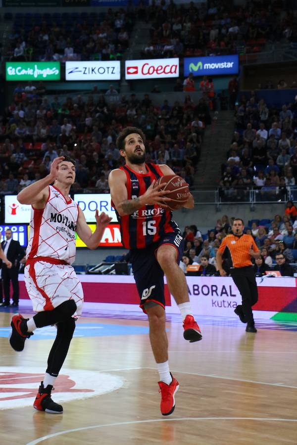 El Baskonia - Fuenlabrada, en imágenes
