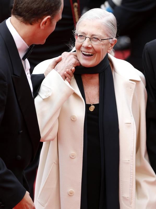 La actriz británica Vanessa Redgrave.