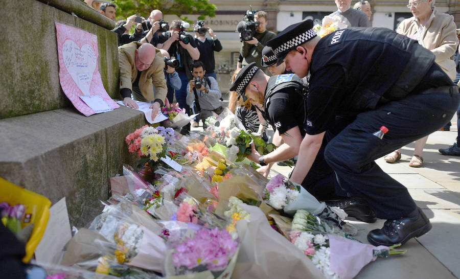 El atentado en Manchester, en imágenes