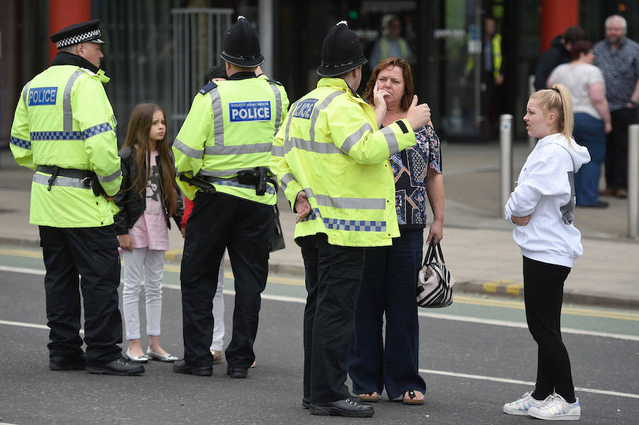 El atentado en Manchester, en imágenes