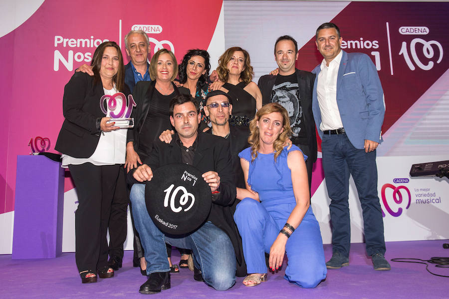 Imagen de algunos de los premiados.