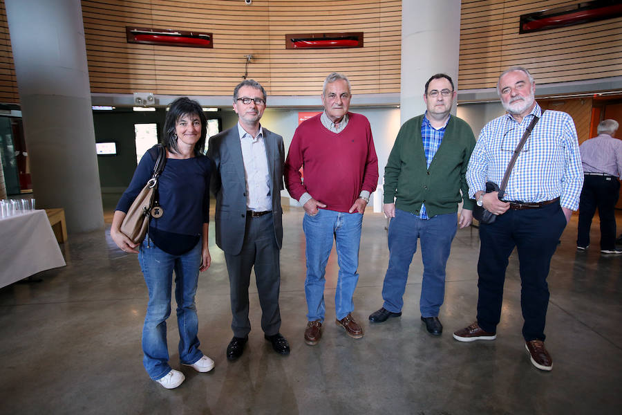 Maite Zabala, Joseba Postigo, Javier Cabellos, Patxi Odiaga y Javier Zarragoikoetxea.