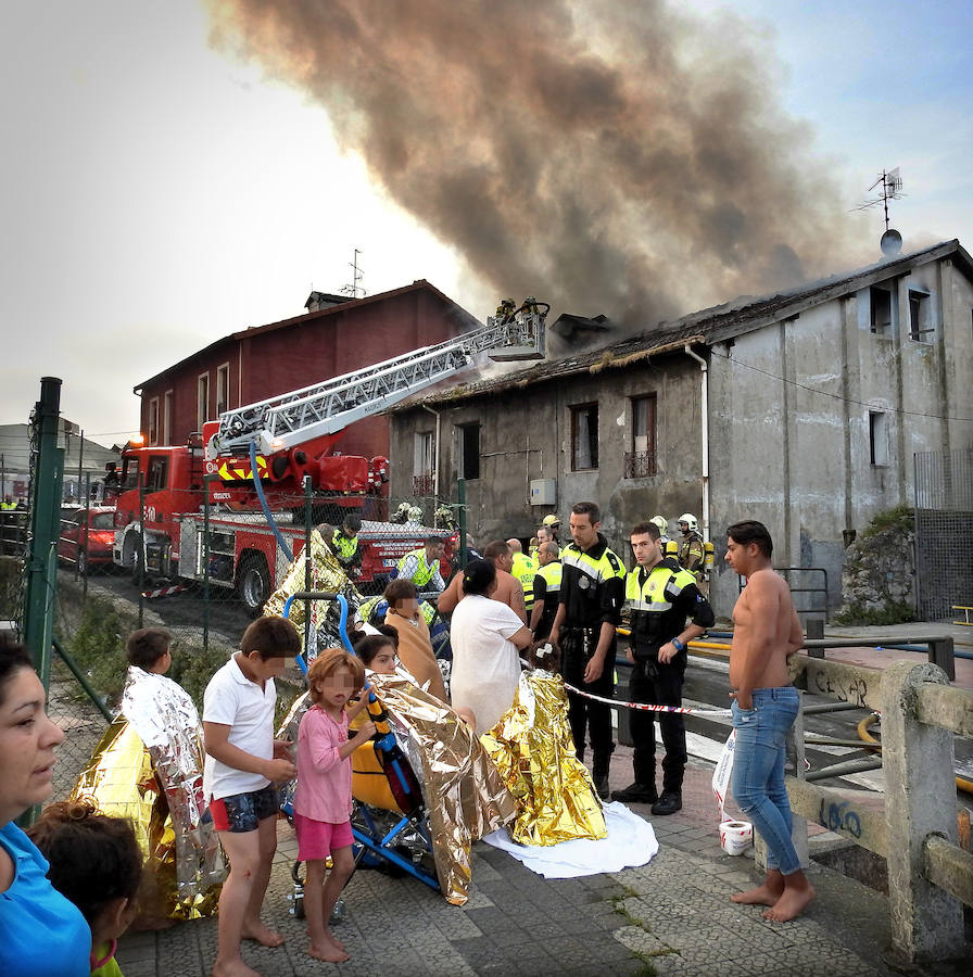 Trágico incendio en Zorroza