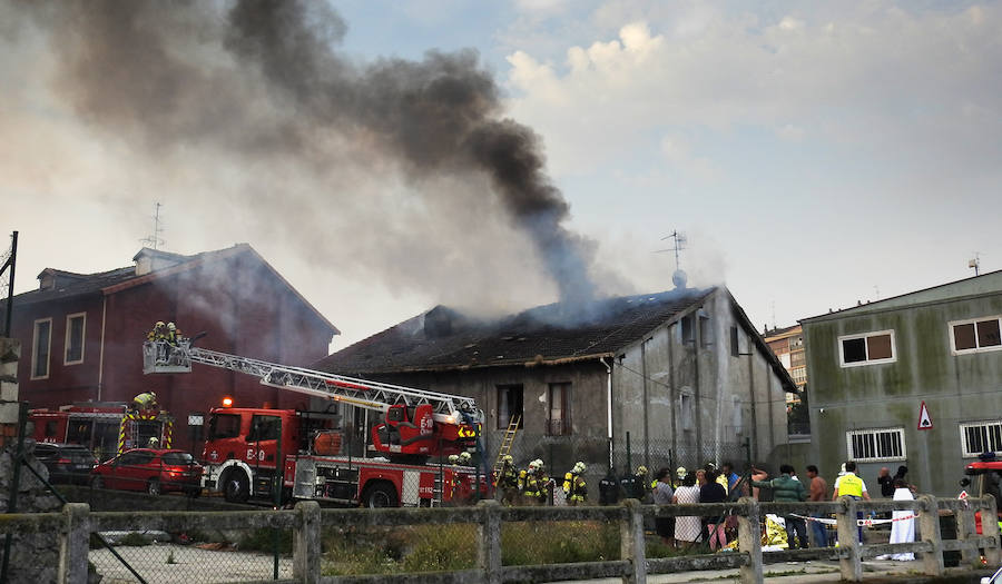 Trágico incendio en Zorroza