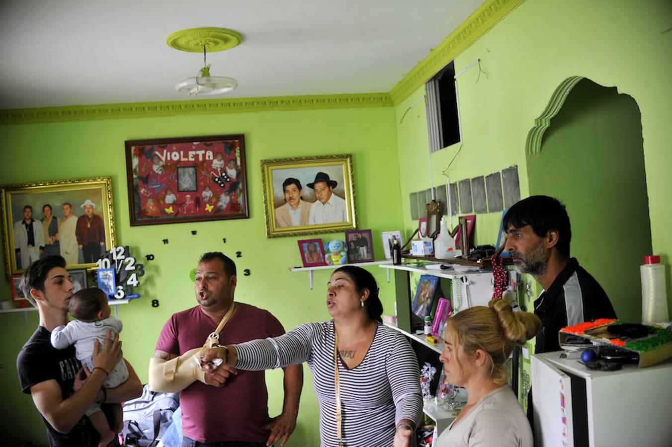 Una visita a la maltrecha casa de los Jiménez