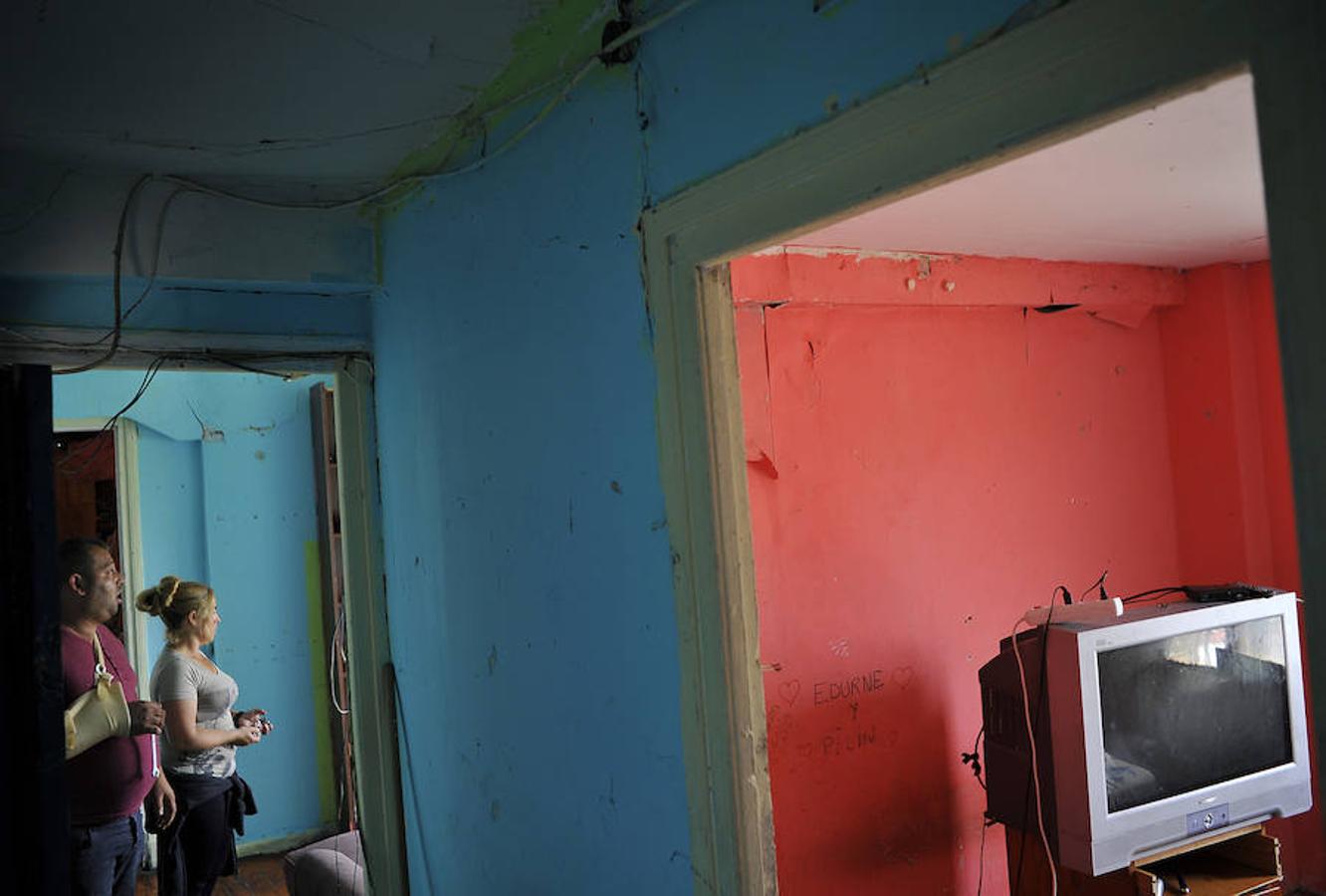 Una visita a la maltrecha casa de los Jiménez