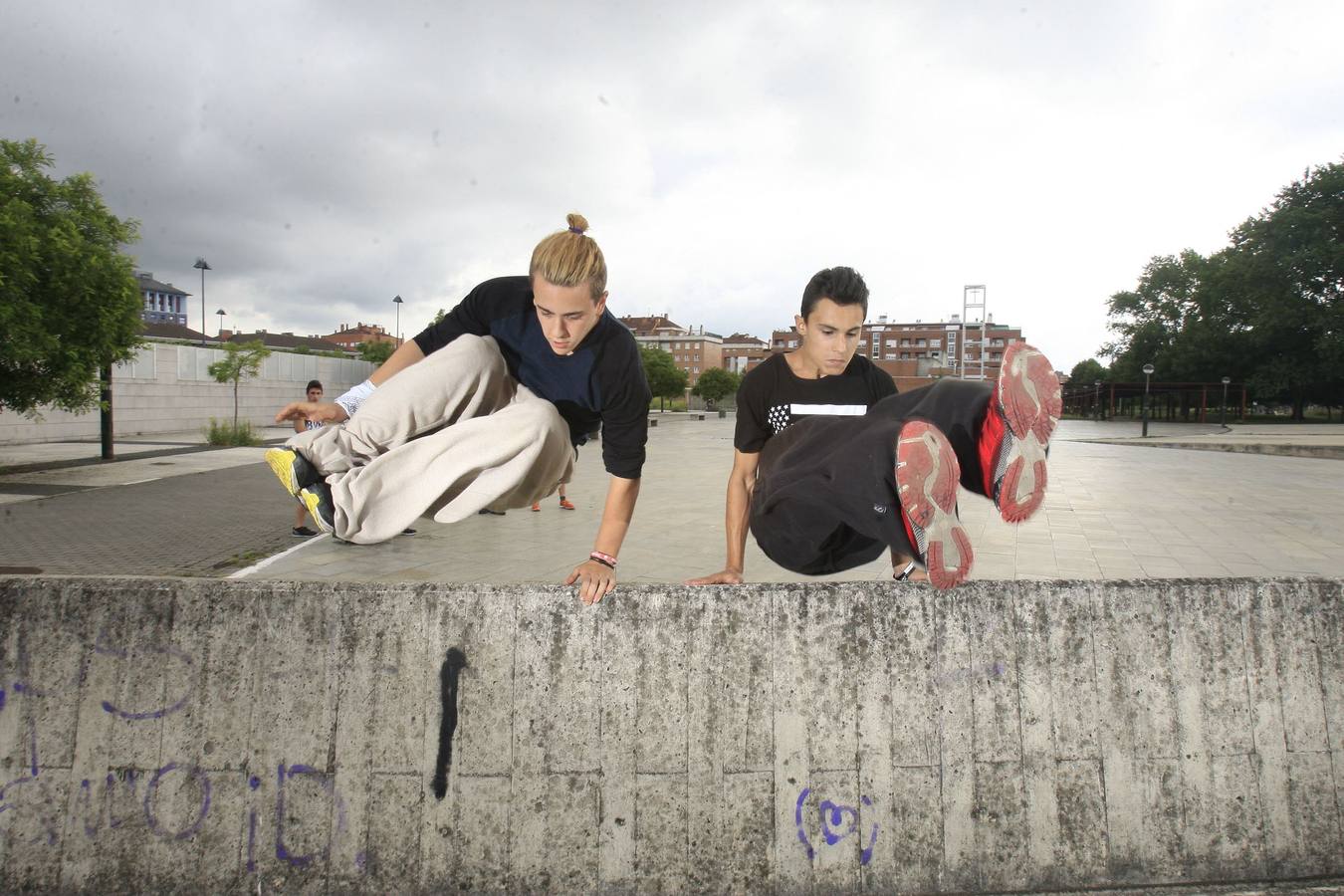 Lakuabizkarra, territorio parkour