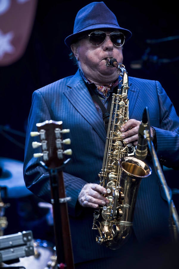 El concierto de Van Morrison, en imágenes