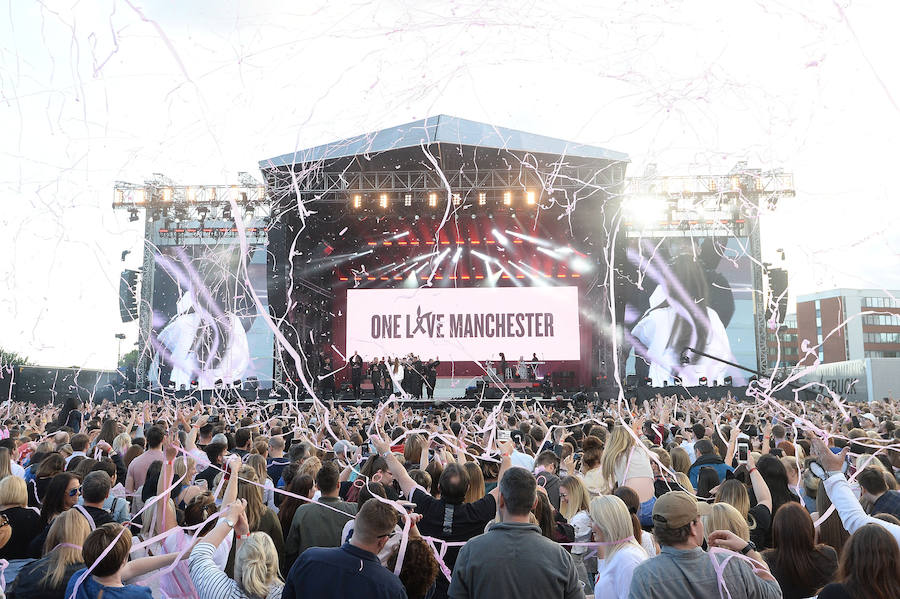 Las mejores imágenes del concierto de Ariana Grande en Manchester