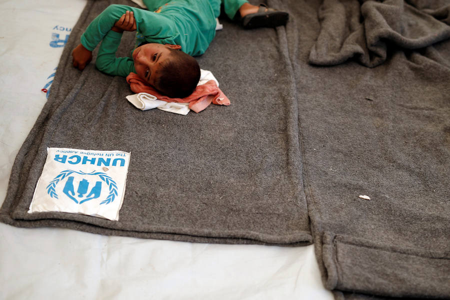 Intoxicación alimentaria en un campo de desplazados en Irak