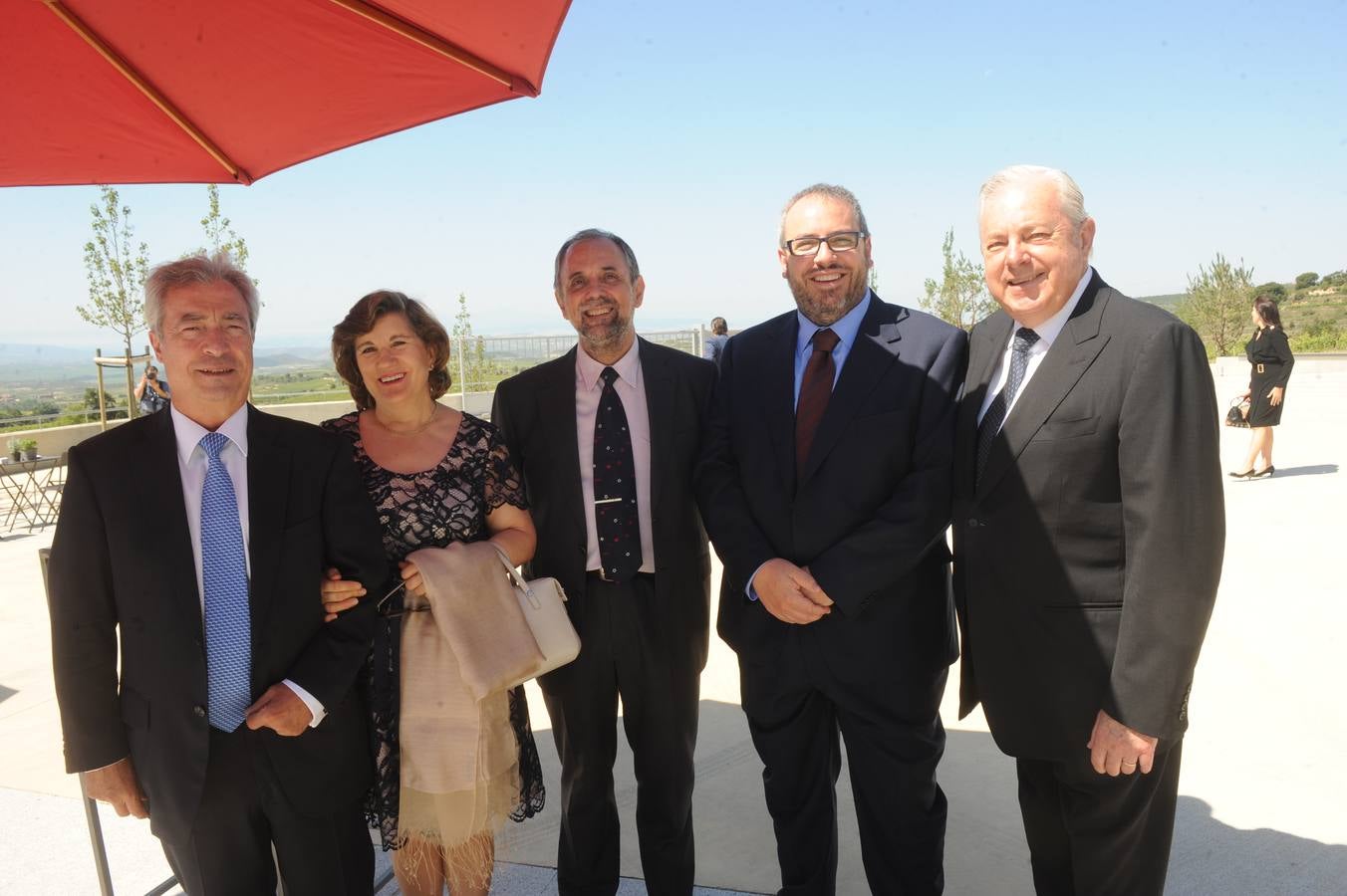 Inaguración de la bodega de Vega Sicilia en Samaniego