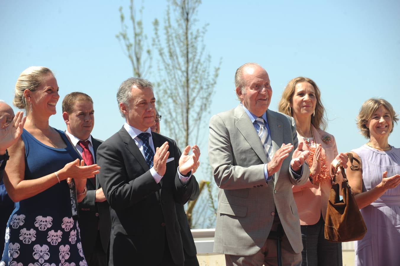 Inaguración de la bodega de Vega Sicilia en Samaniego