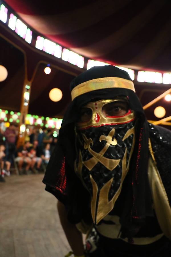 La lucha libre mexicana, todo un espectáculo en el Azkena