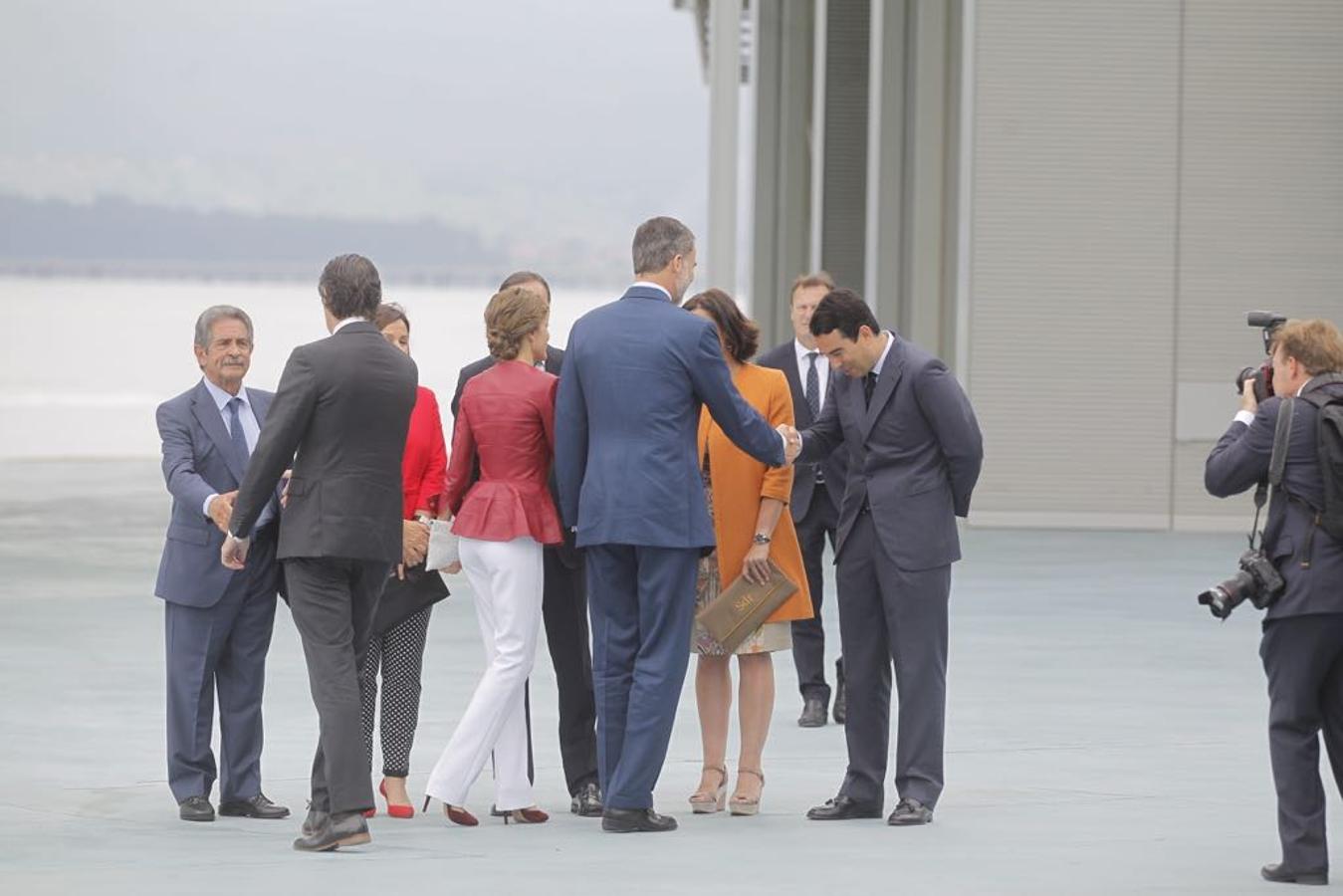 Los reyes inauguran el Centro Botín en Santander