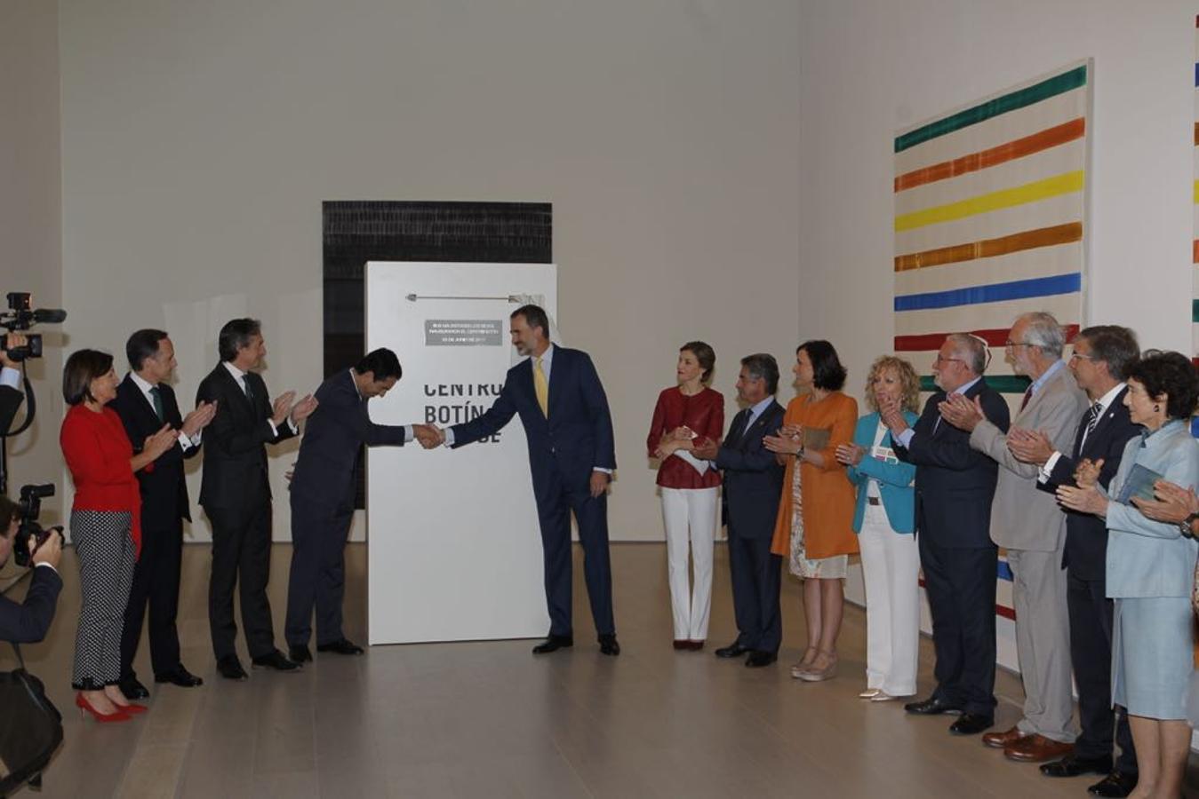 Los reyes inauguran el Centro Botín en Santander
