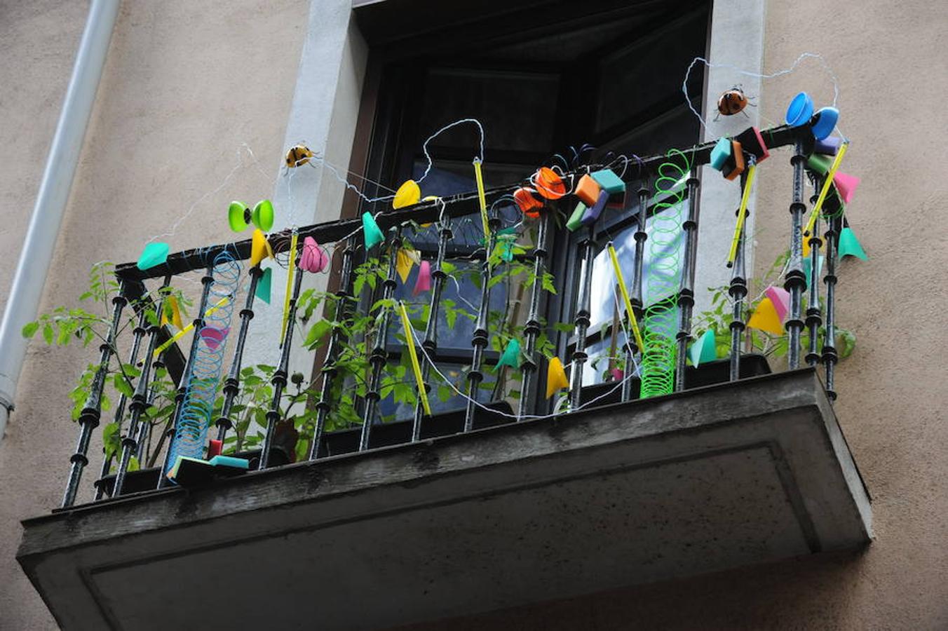 Los mejores balcones del III Concurso de Decoración de Balcones y Miradores del Casco Viejo de Bilbao