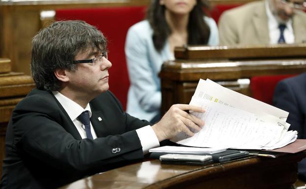 Carles Puigdemont. 