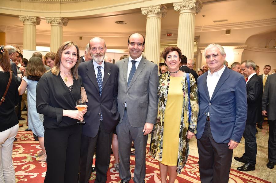 Esther Olabarri, Giorgio Baravalle, Kamal El Mahdaoui, Esther Martí y Adolfo Peñaranda. 