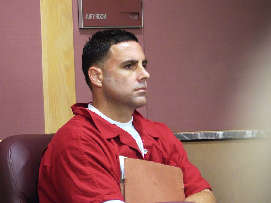Pablo Ibar durante su juicio del 14 de julio 2016, en el tribunal de Fort Lauderdale, Florida. 