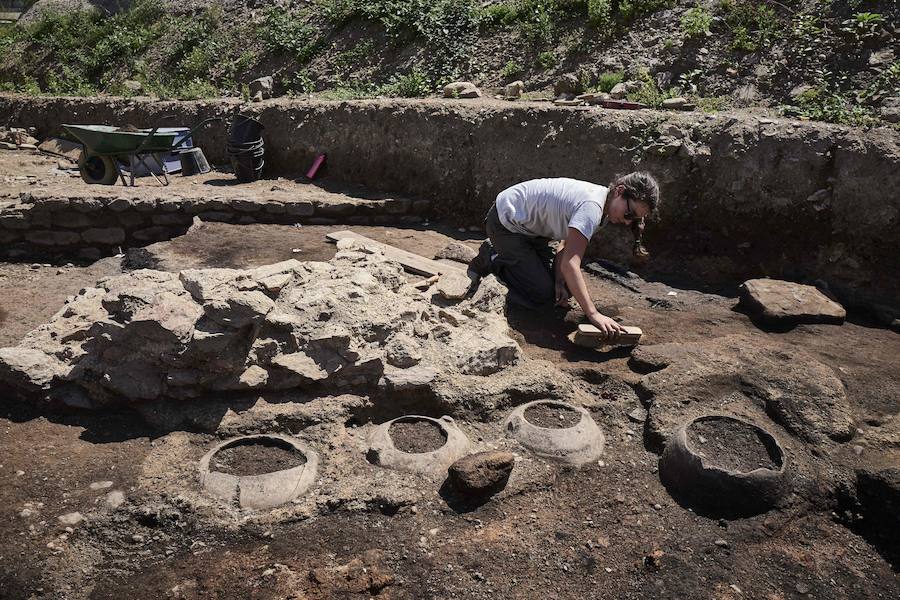 Emerge a orillas del Ródano un enclave romano comparable a la ciudad italiana que arrasó el Vesuvio 