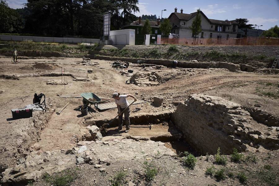 Emerge a orillas del Ródano un enclave romano comparable a la ciudad italiana que arrasó el Vesuvio 