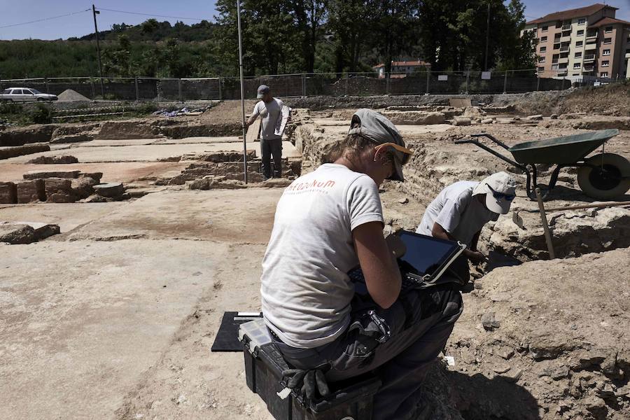 Emerge a orillas del Ródano un enclave romano comparable a la ciudad italiana que arrasó el Vesuvio 