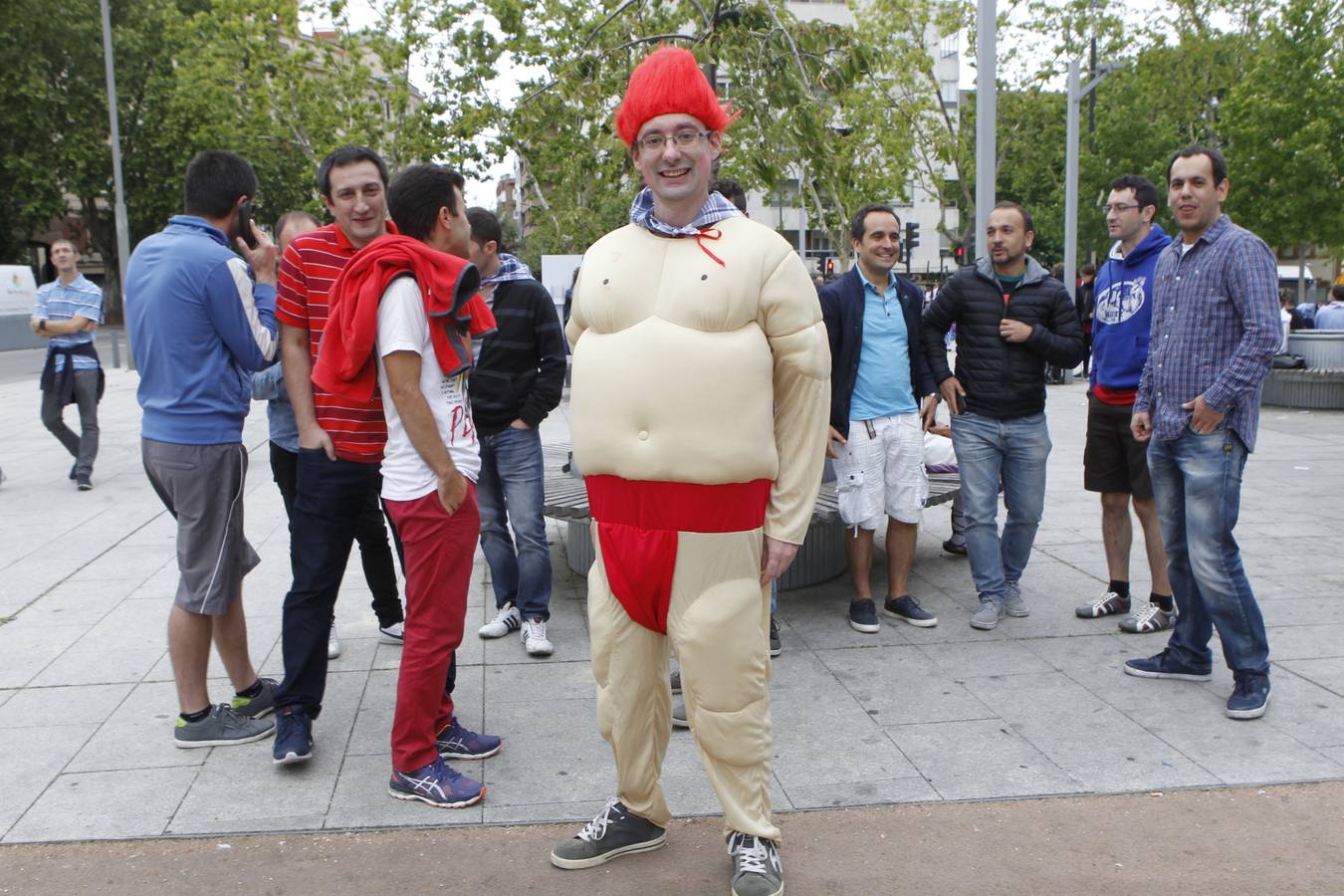 El paseíllo del día de La Blanca, rebautizado este año como &#039;kalejira&#039;