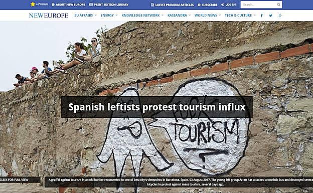 Imagen principal - Selección de informaciones aparecidas durante los últimos días en medios de comunicación de Reino Unido, Italia y Francia. 