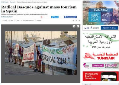 Imagen secundaria 1 - Selección de informaciones aparecidas durante los últimos días en medios de comunicación de Reino Unido, Italia y Francia. 