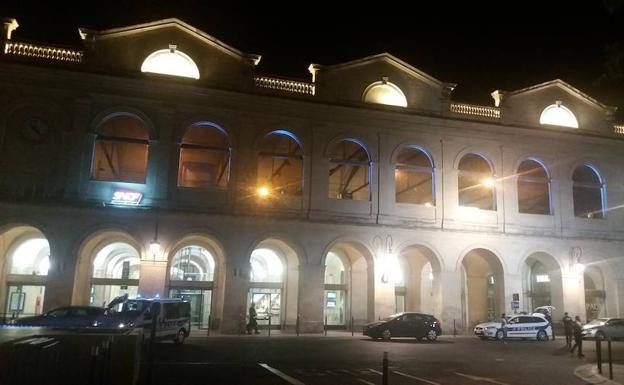 Estación de trenes de Nimes.