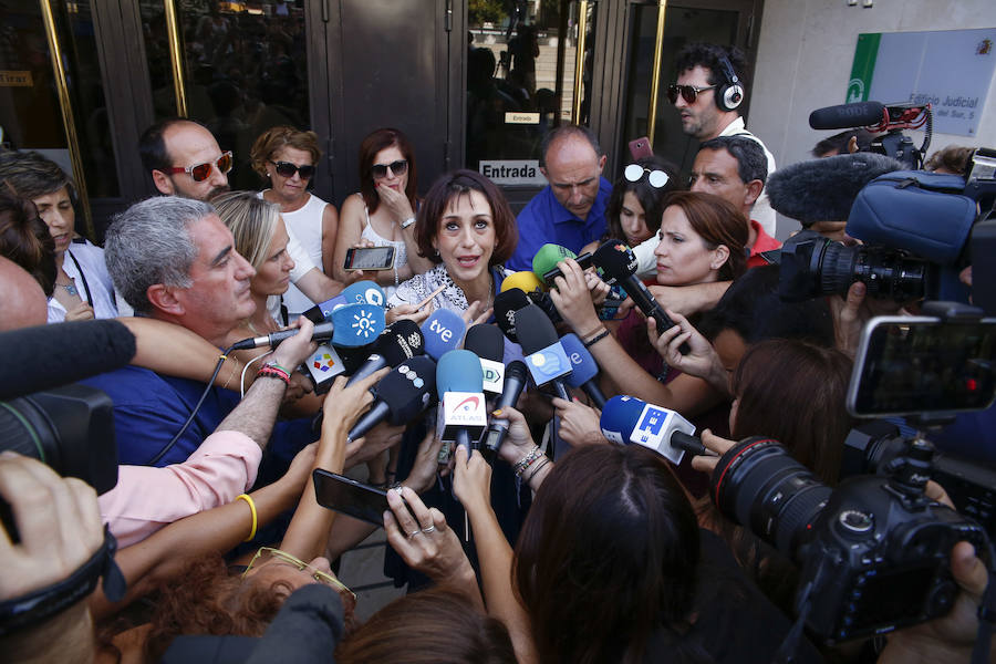 La salida de Juana Rivas de los juzgados