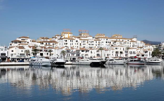 Vistas de Puerto Banús, Marbella.