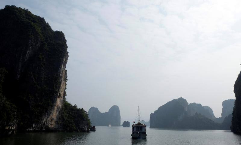 Turistas chinos visitan el bucólico enclave de Vietnam