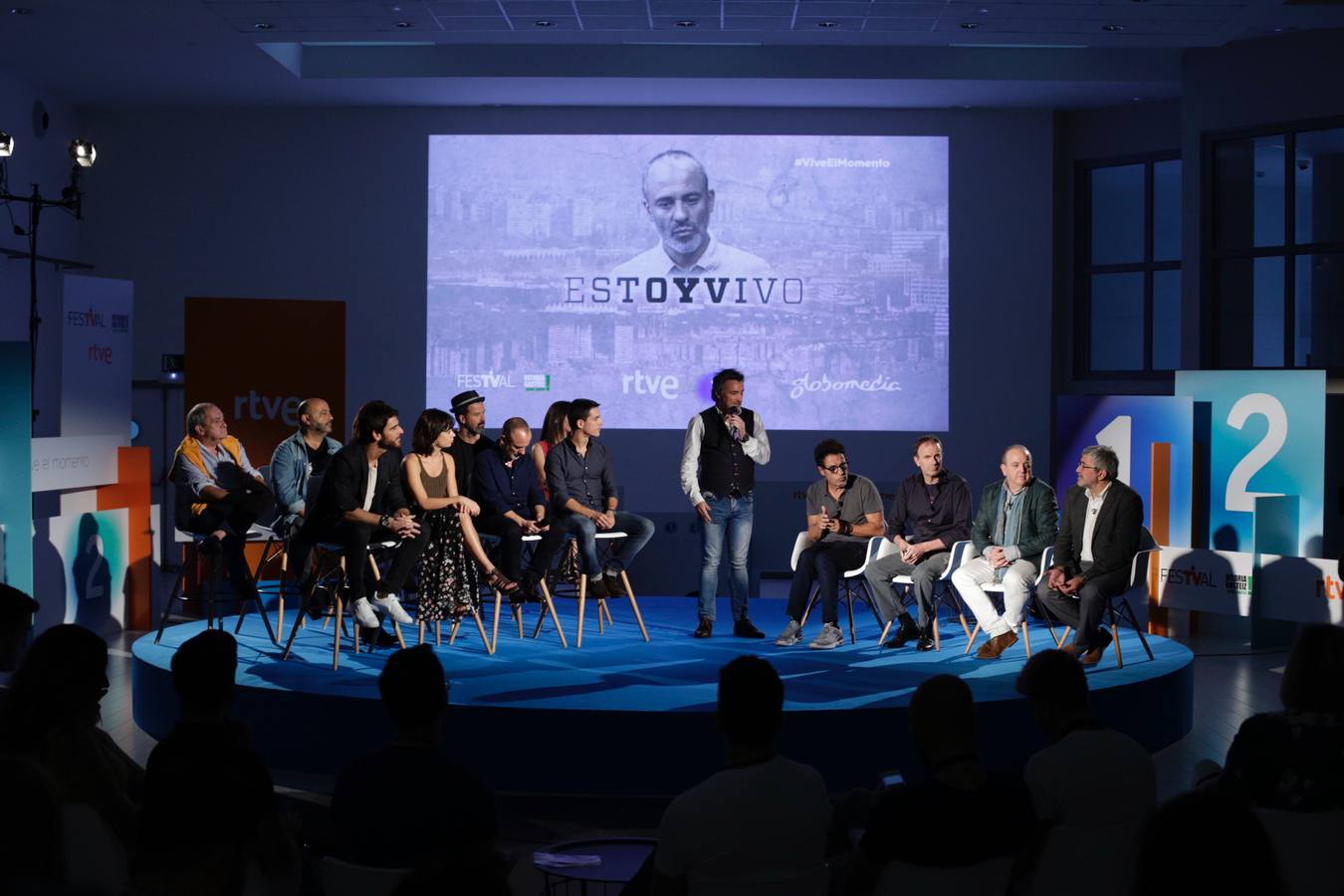 Presentación de la serie &#039;Estoy vivo&#039;, de TVE, en el FesTVal de Vitoria