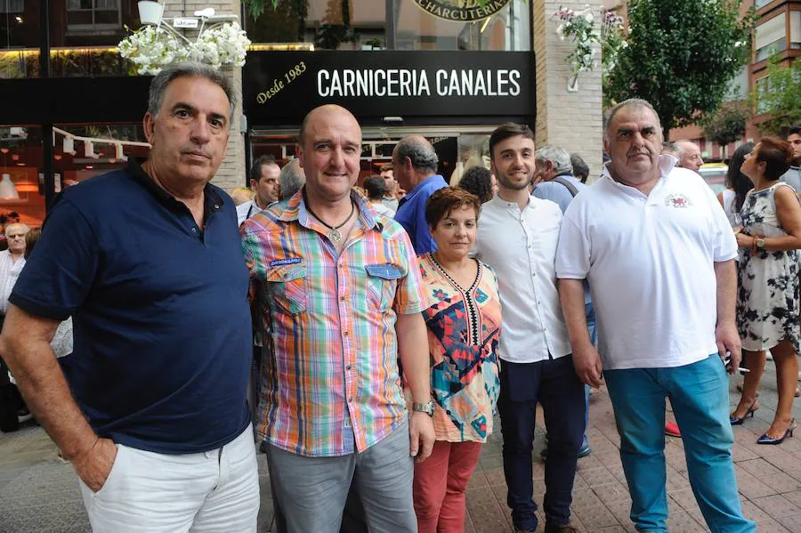 Óscar Bilbao, Fernando Canales, María Jesús Raneros, Rubén Canales y César Bilbao.