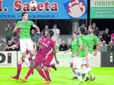 El Leioa no pudo aprovechar sus ocasiones. El Calahorra se antojaba imbatible. 