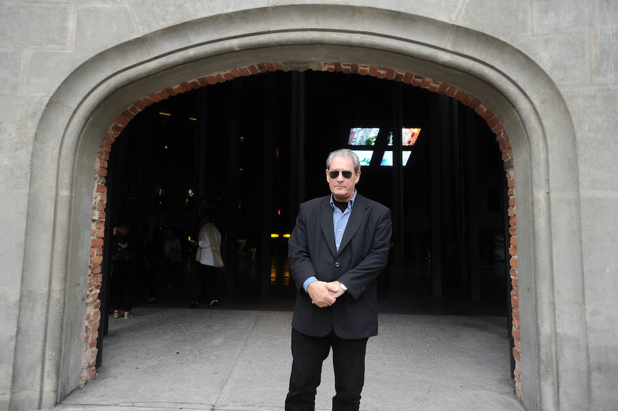 El escritor deslumbró a las 500 personas que abarrotaron Azkuna Zentroa en la presentación de su última novela ‘4 3 2 1’