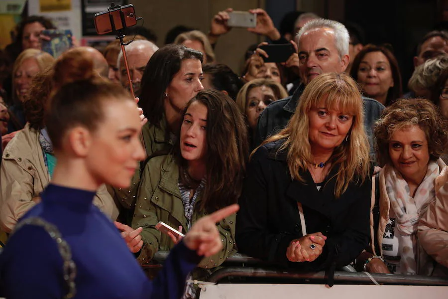 Ana Belén y el elenco de &#039;Traición&#039; eclipsan la alfombra naranja del FesTVal 