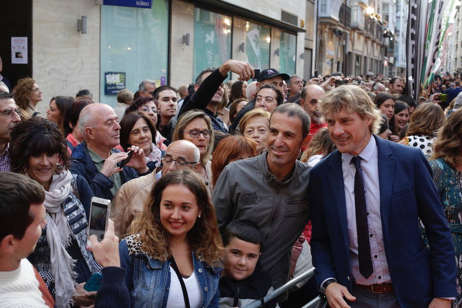 Las fotos de la alfombra naranja de la gala de clausura del FesTVal