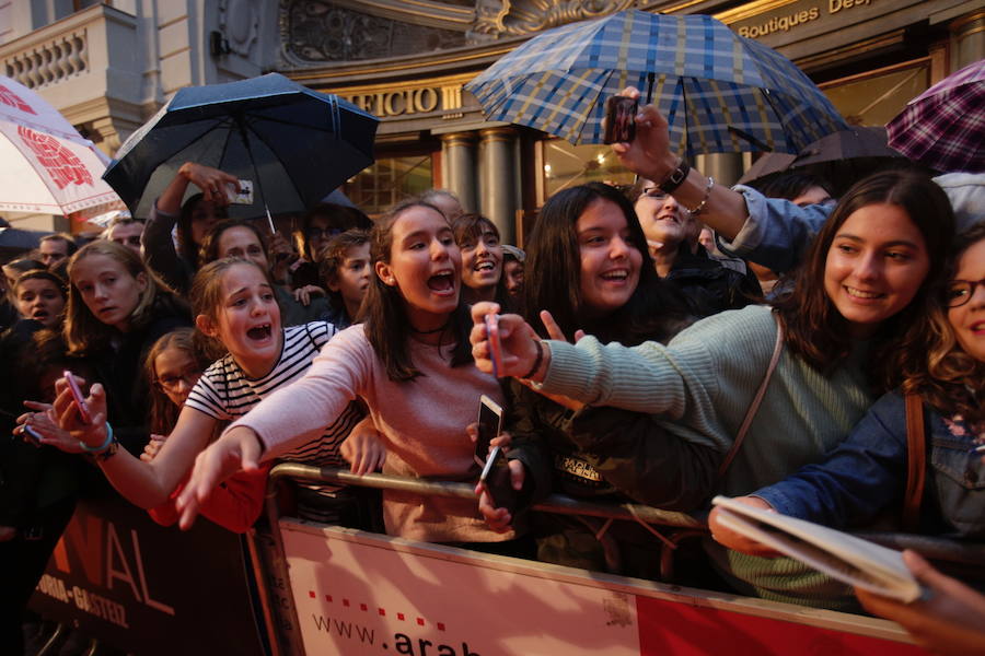 Las fotos de la alfombra naranja de la gala de clausura del FesTVal