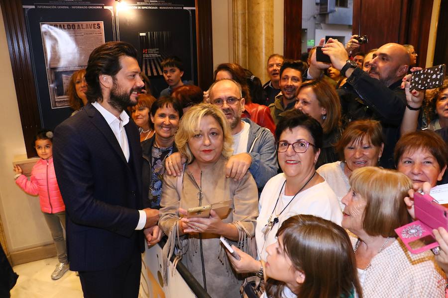 Las fotos de la alfombra naranja de la gala de clausura del FesTVal