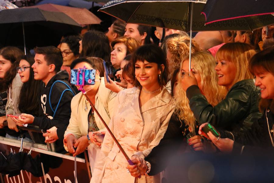 Las fotos de la alfombra naranja de la gala de clausura del FesTVal